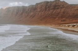 surfing Famara